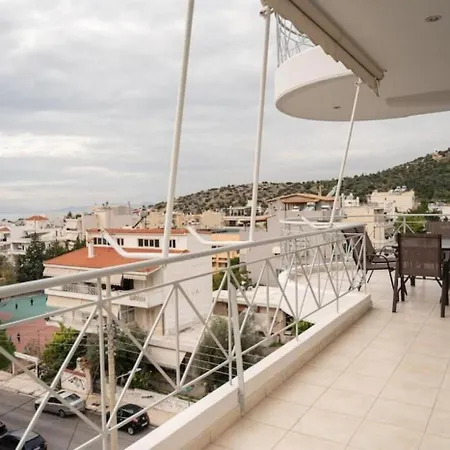Apartament Breathtaking View In Glyfada Atena